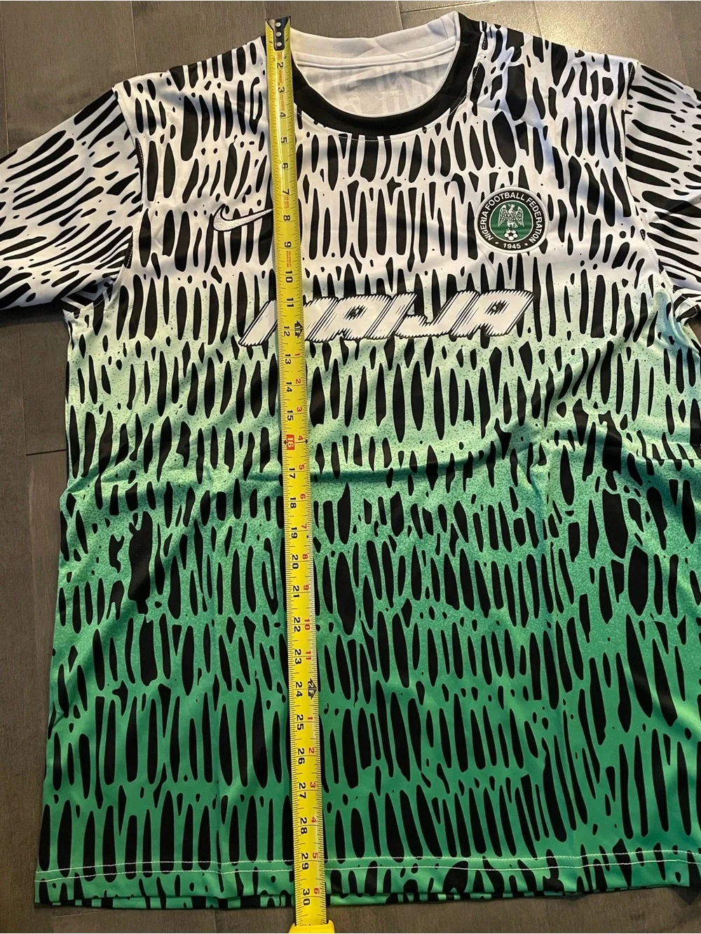 Nigeria National Team x Slawn Soccer Jersey size XL